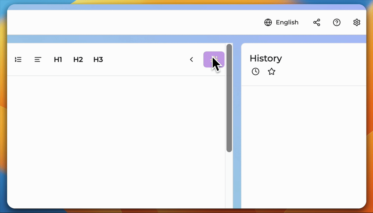 StoryBook Editor Preview